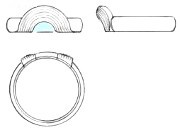 虹 オリジナルデザイン チタン指輪 マリッジリング デザイン画 リング