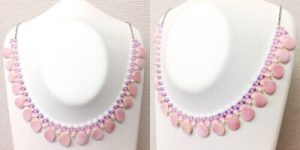 天然コンクシェルのネックレス