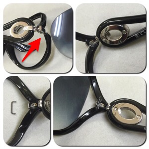 クリスチャンディオールのサングラス