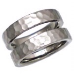 鍛金制作 チタンリング