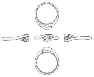 リング デザイン画