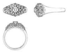 リング デザイン画