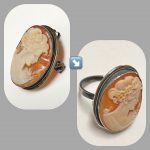 ペンダントをリングにリフォーム