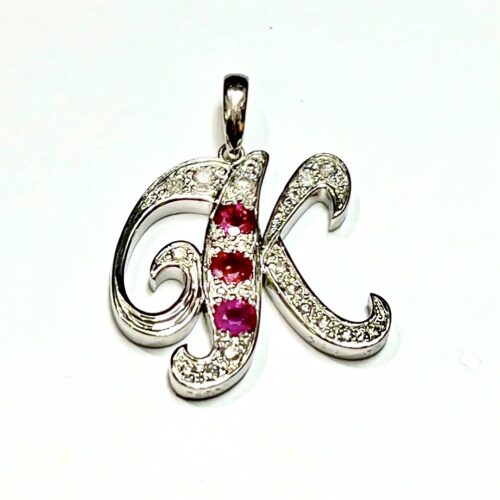 プラチナルビーペンダント